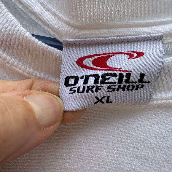 O'Neill Surf Shop White Long Sleeve Men's Shirt XL - Picture 5 of 6